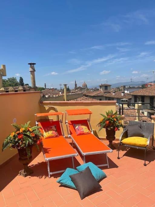 Terrace View Florence Attic Zewnętrze zdjęcie