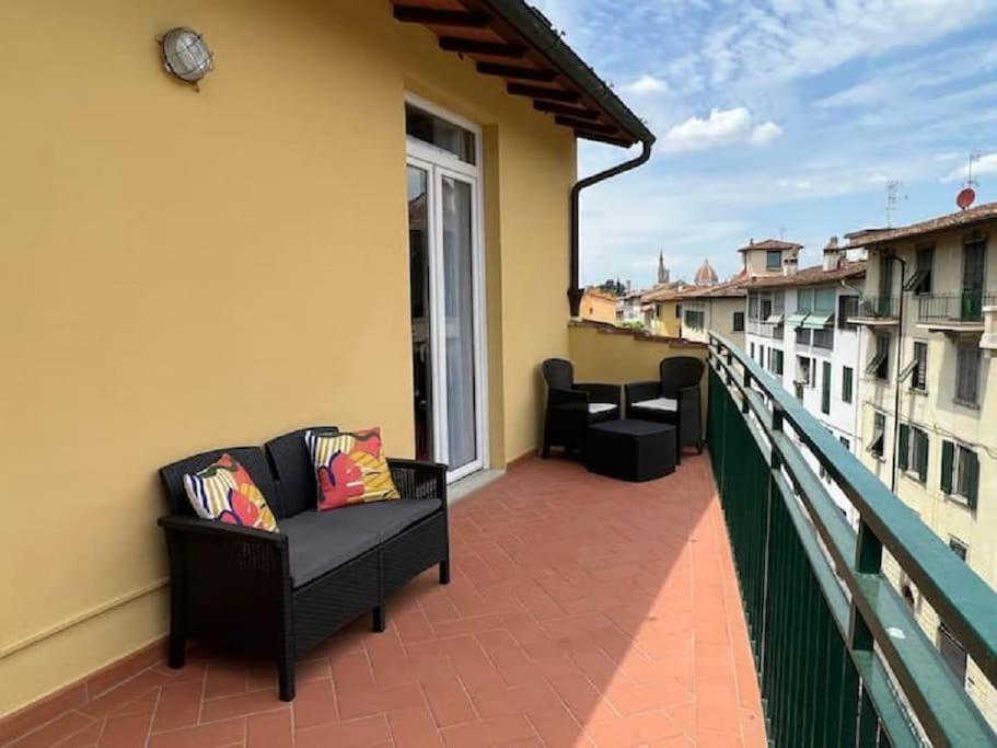 Terrace View Florence Attic Zewnętrze zdjęcie