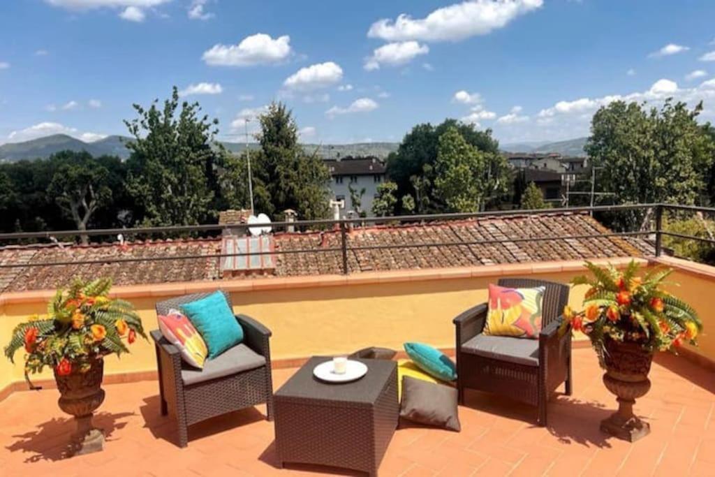 Terrace View Florence Attic Zewnętrze zdjęcie