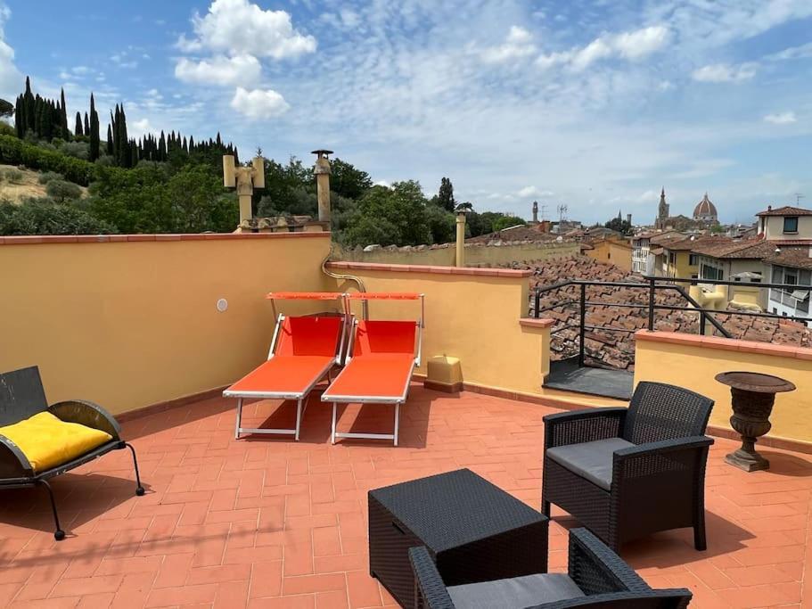 Terrace View Florence Attic Zewnętrze zdjęcie